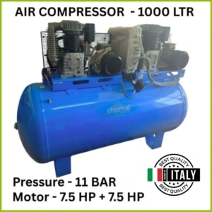 Air Compressor 1000 LTR 7.5 HP X 2