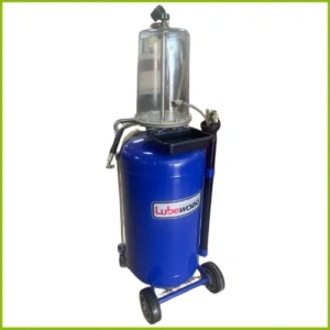 Waste Oil Drainer with tank glass