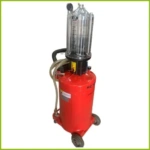 Waste Oil Drainer with tank glass