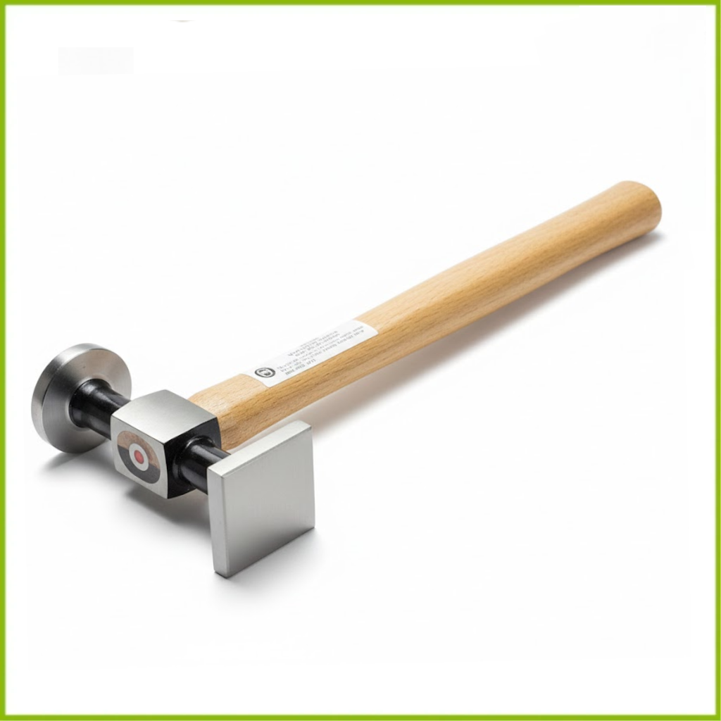 "Shop the Picard 252/22 Planishing Hammer. Made in Germany since 1857, this professional tool features a dual-face design (round/square), polished alloy steel, and an ergonomic hickory handle. Perfect for high-precision bodywork and metal shaping."