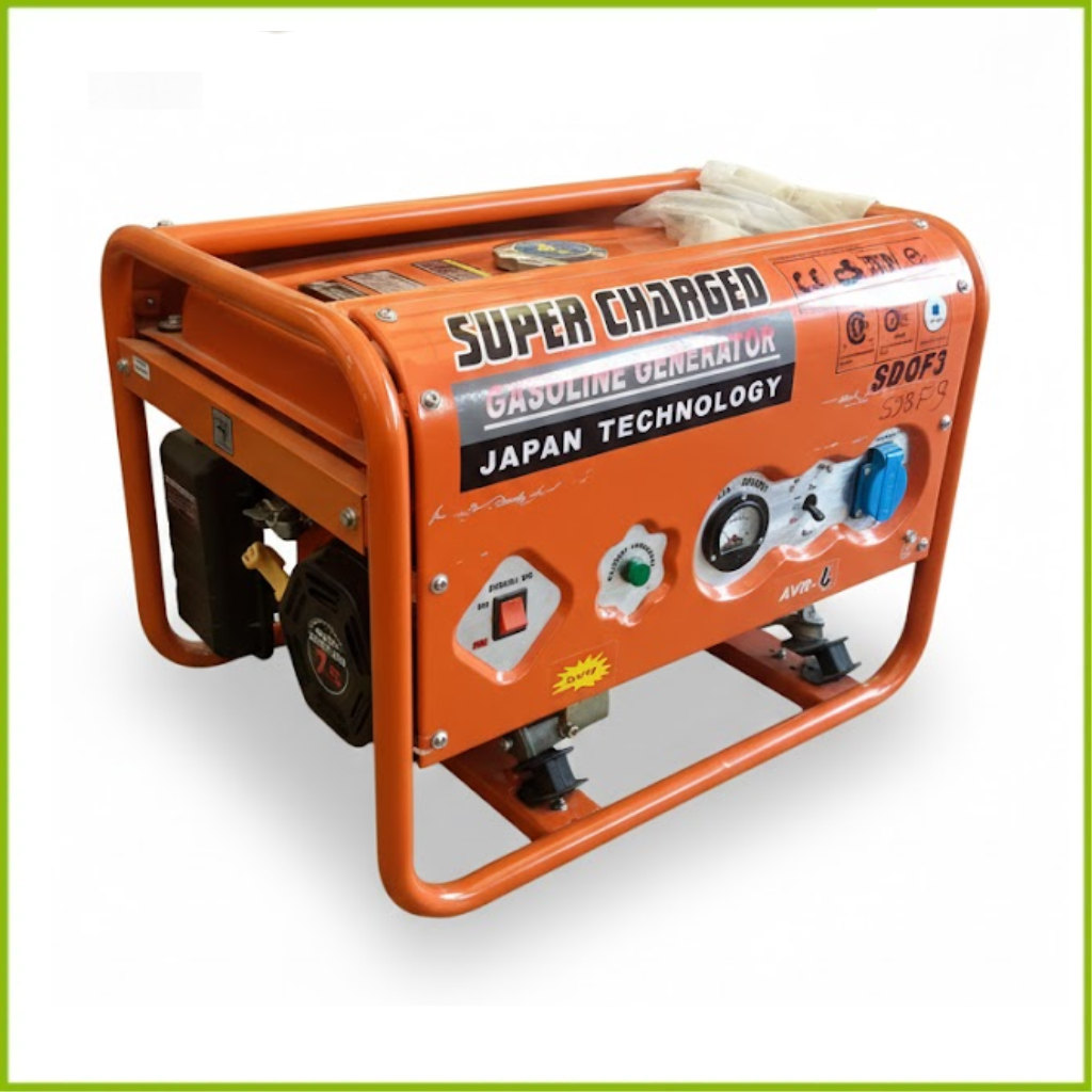 Petrol Generator 3 KW Manual Operated