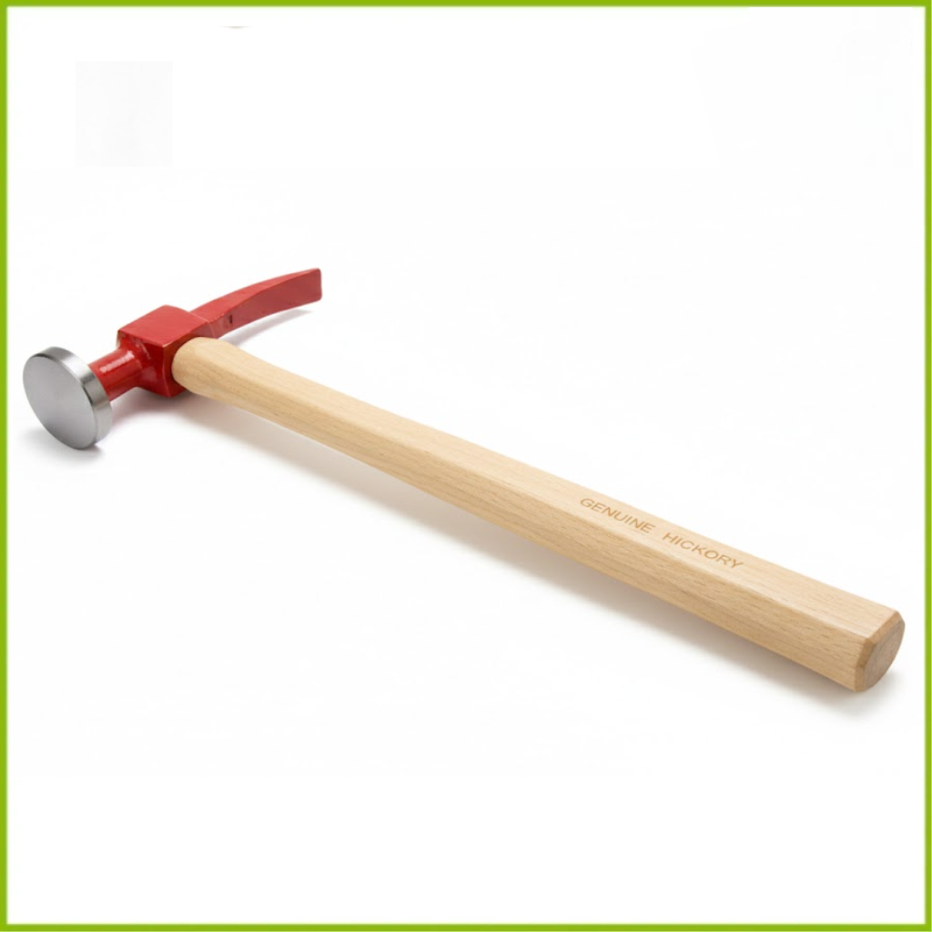 "Shop the Picard 252/22 Planishing Hammer. Made in Germany since 1857, this professional tool features a dual-face design (round/square), polished alloy steel, and an ergonomic hickory handle. Perfect for high-precision bodywork and metal shaping."